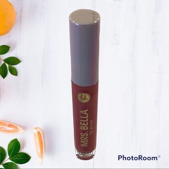 Bh Cosmetics Mrs. Bella Lip Gleam Golden Peach - Picture 1 of 4